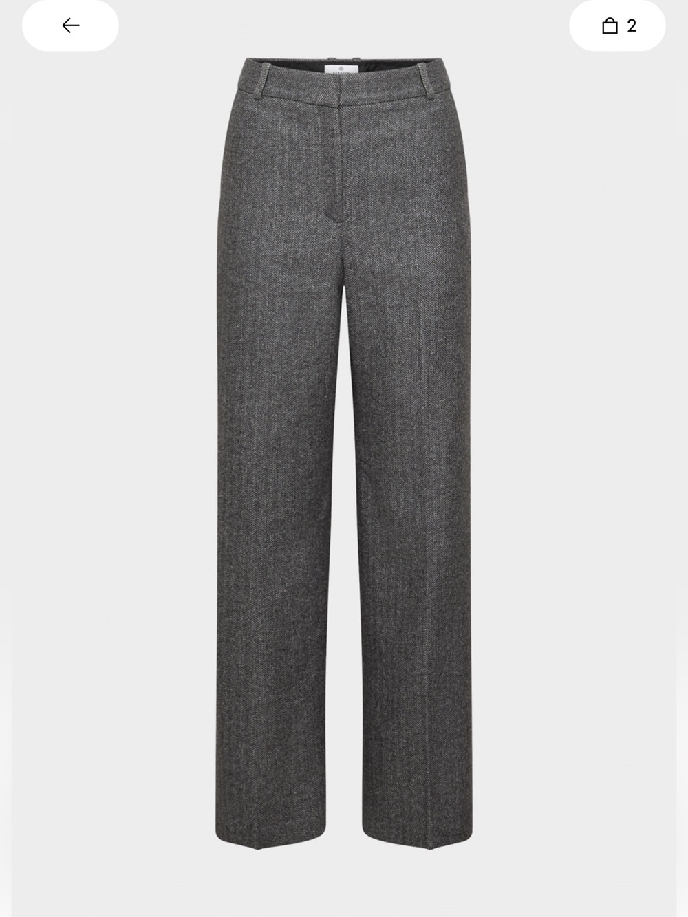 Aritzia Agency Pant Wool BNWT